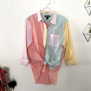 Colorblock Blouse